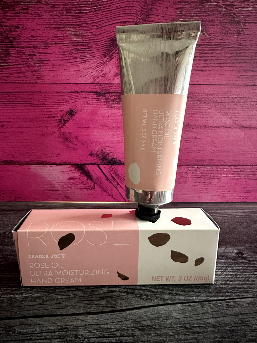 Trader Joe's Rose Hand Cream Ultra Moisturizing 3 oz in Box Sealed