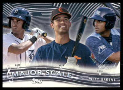 2021 Topps Pro Debut - Major Scale #MS-10 Riley Greene (RC)