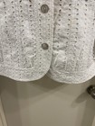 TanJay Women's White Button Up Jacket 3/4 Sleeve Size 14 EUC — photo 4