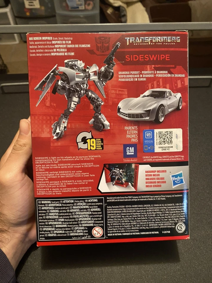 Transformers Sideswipe Revenge of the Fallen Action Figure -studio Series 78 New - Image 4 of 4