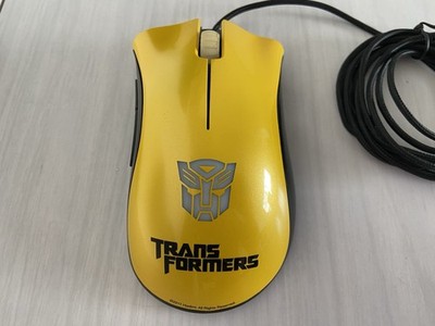 Razer DeathAdder Transformers Bumblebee Gaming Mouse Wired Yellow