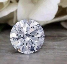 Natural D Color Loose 2Ct Round Cut Lab Grown CVD Diamond VVS1 Clarity Certified
