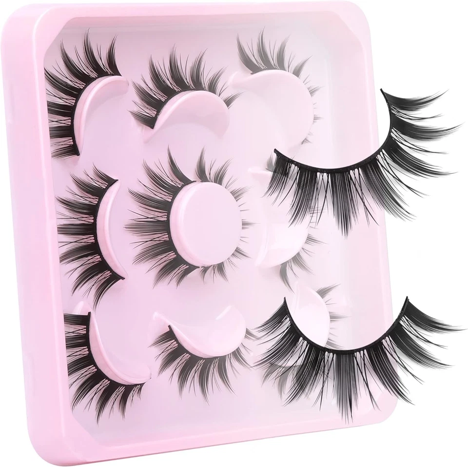 Falsche Wimpern Natürliche Cosplay Wimpern Puppe Anime Japanische Faux Nerz Wimpern...  - Bild 4 von 4