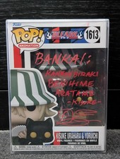 Doug Erholtz Signed Bleach Funko Pop with Quote & Character Name