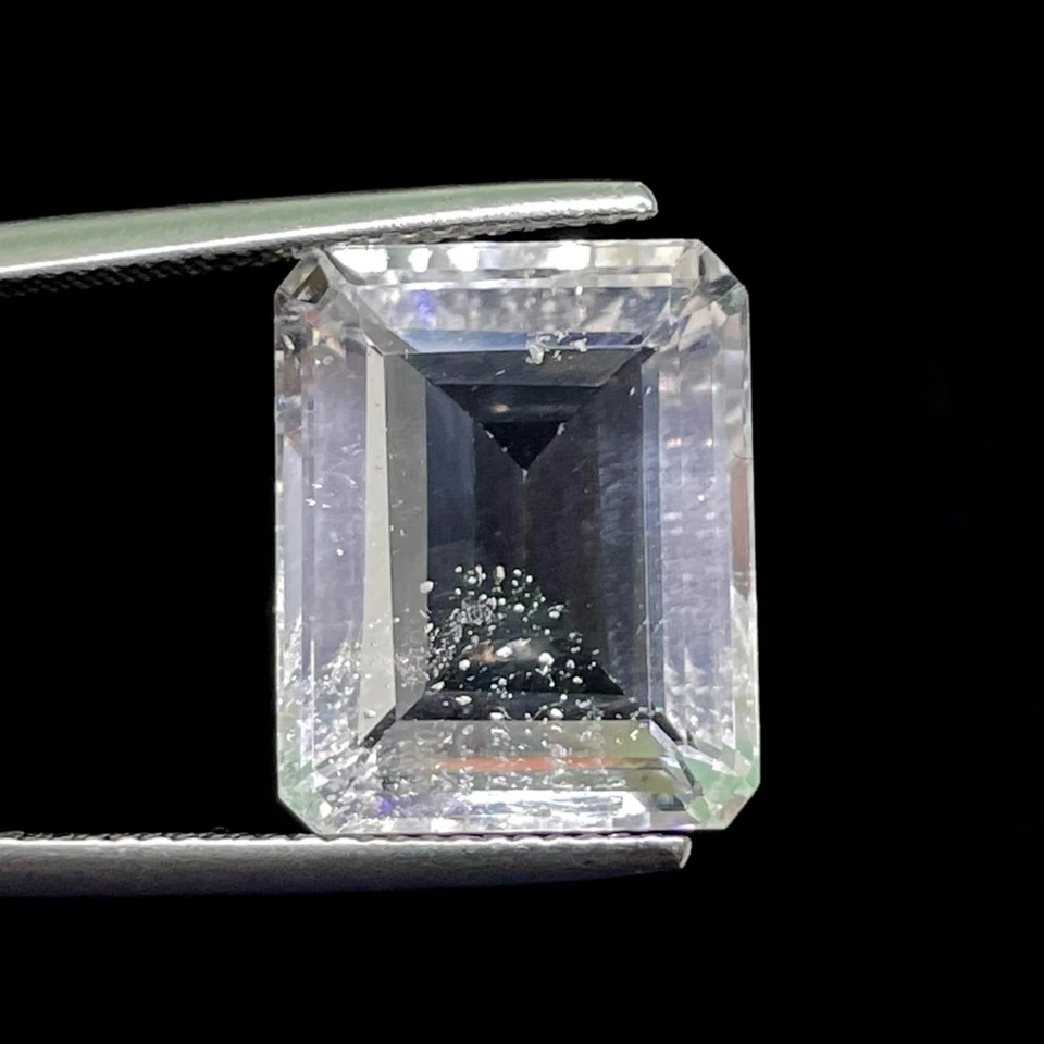 11.29 Cts Natürlich Morganit Funkelnde Unbehandelt Riesiges Smaragd Schliff Lose - Bild 2 von 4