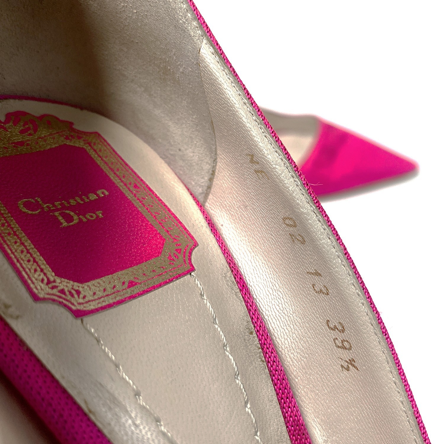Christian Dior by Raf Simons Neon Pink Cloth Pumps Size US: 9,5 / EUR: 39,5 thumbnail 14