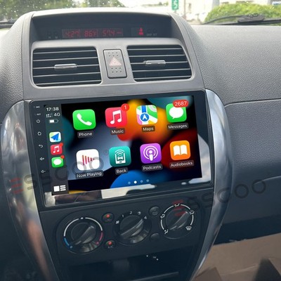 For Suzuki SX4 2006-2013 Android 14 Car Stereo Radio Carplay SWC WIFI GPS Navi