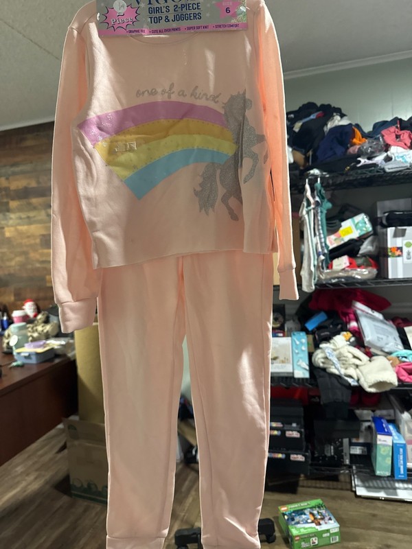 girls size 6 pajama set
