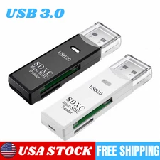 USB 3.0 Micro SD SDHC TF Card Reader Memory Adapter for PC Laptop Camera lot