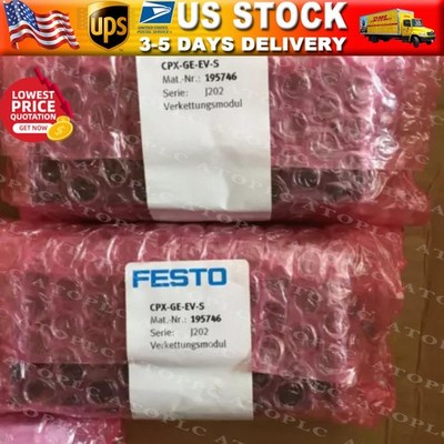 New CPX-GE-EV-S Festo 195746 Interlinking block Fast Shipping