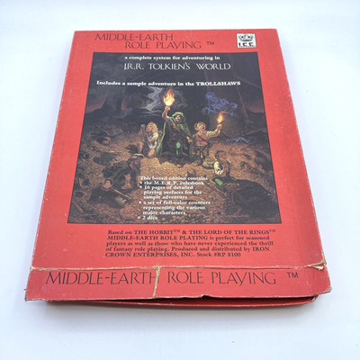 Mittelerde Rollenspiel Set - 1984 I.C.E Roleplaying Games M5049