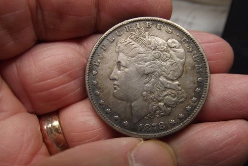 1878-P 7/4TF  Morgan Silver Dollar XF Details