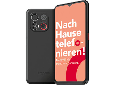 Emporia ME.6 128GB Schwarz Handy Smartphone