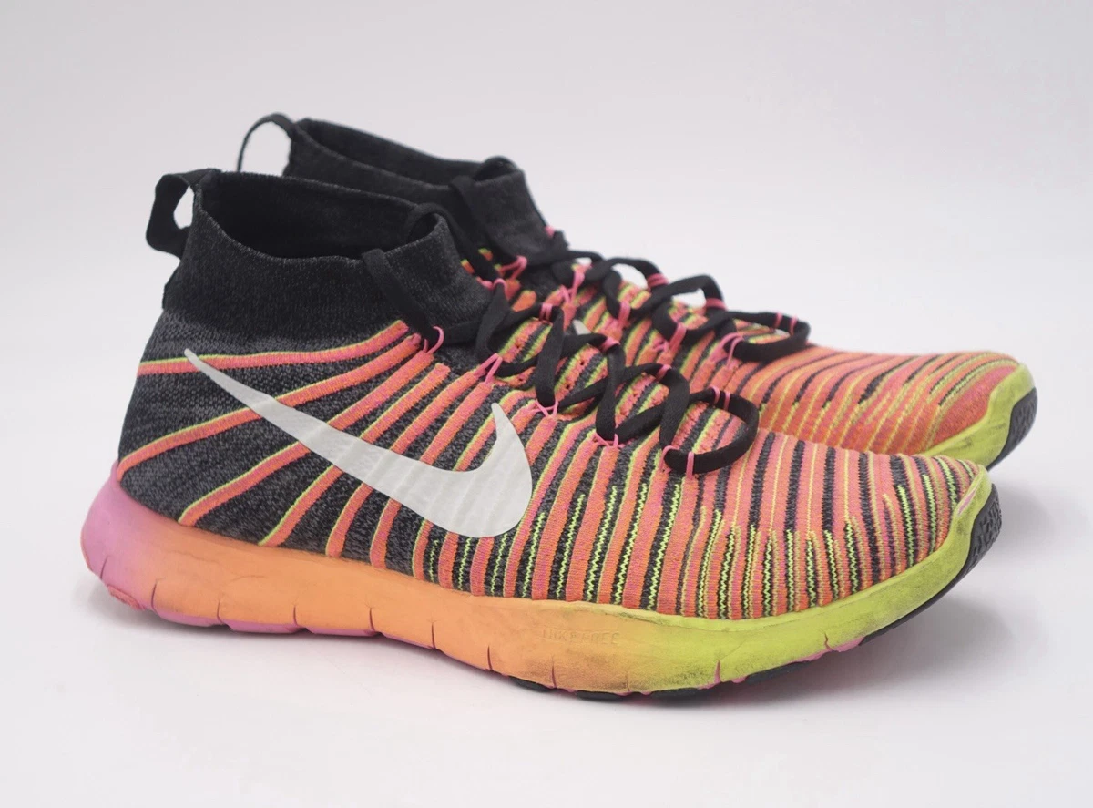 Men\'s Nike Free TR Force Flyknit Running Shoes Multi-Color (Size 9) (no box) Nike Free Train Force Flyknit Multi-Color for Sale  main image 3