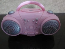 American Girl Doll Size Accessory Musical Pink Boom Box Radio Works