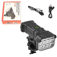 1~10Set Rechargeable LED Mountain Bike Lights 90000LM Bicycle Torch Front Lamp