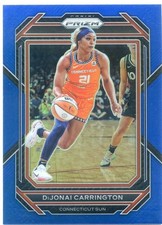 2023 Panini Prizm WNBA DIJONAI CARRINGTON #1 BLUE PRIZM /175 LYNX