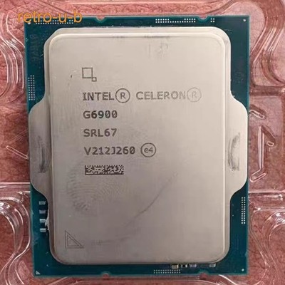 Intel Celeron G6900  LGA 1700 CPU Processor 3.4GHz Dual Core 46W