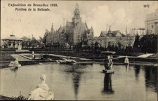 CPA Exposition Universelle de Bruxelles 1910, Pavillon de la Hollande - 4837631