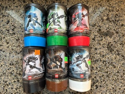 LEGO Bionicle : All 6 Rahkshi New Factory Sealed NIB Mint Condition NIB