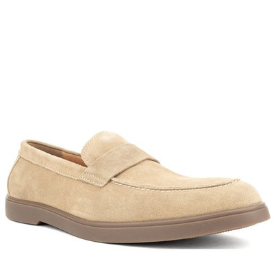 La Conte Herren Beige Wildleder Loafer Freizeit LAC3969-20336