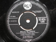 Elvis Presley Wild In The Country 7" RCA RCA1244 EX 1961
