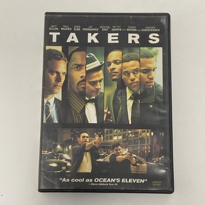 Takers (2010 DVD) Matt Dillon, Paul Walker Action Thriller Movie REAL PICTURES!!