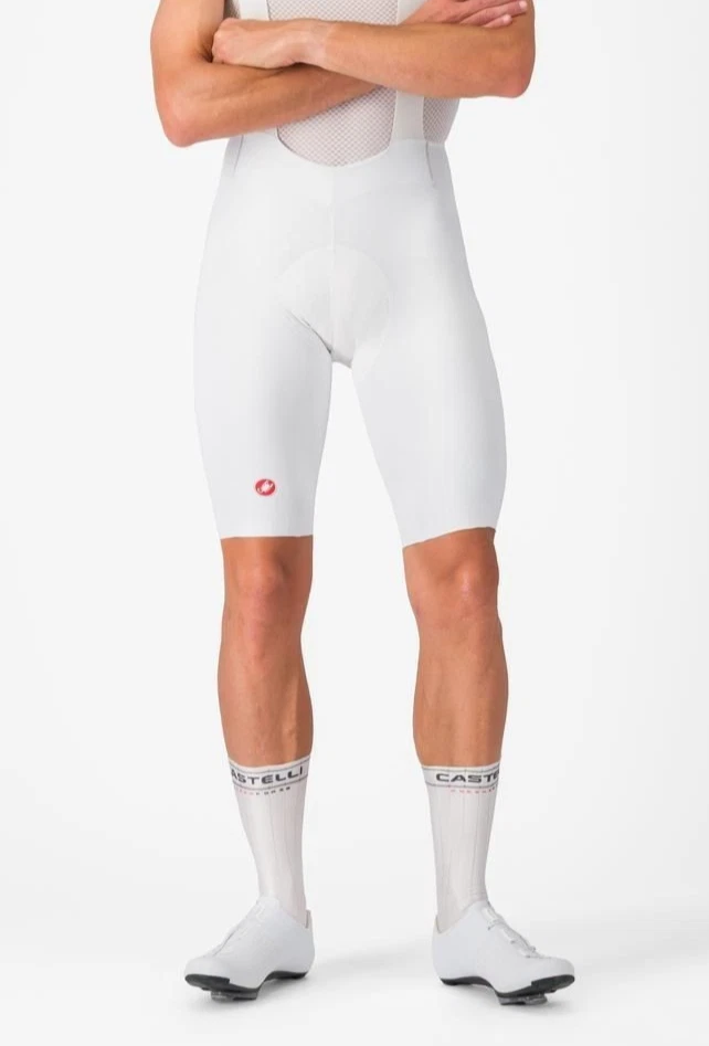Castelli FREE AERO RACE S Bib Shorts Men's White