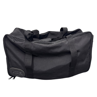 #ad Harley Davidson Black Canvas Duffel Bag Travel Luggage Weekend Carry On Mens $21.21