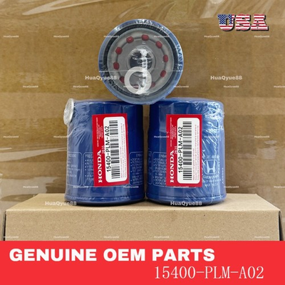#ad 3Pcs Honda Genuine Oil Filters With Drain Plug Washer 15400 PLM A02 New Sealed $18.89