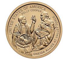 *PRESALE* 2026 P D Sacagawea 'Oneidas & Washington' Native Dollar US Coin UNC