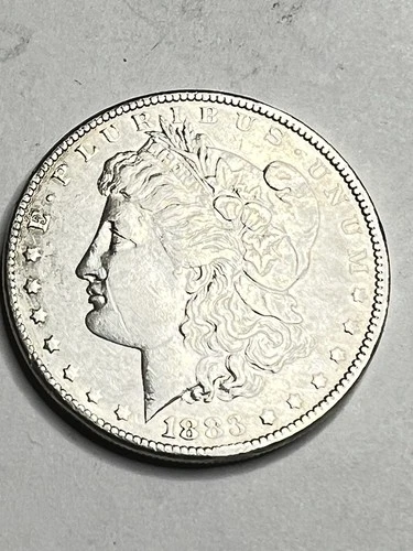 1883 Morgan Silver Dollar AU/UNC Better Detail Philadelphia Mint US Coin