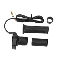 36V Electric Bike Throttle, Bike Half Twist Throttle with Battery Indicator