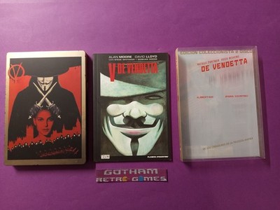 V de Vendetta Edicion Coleccionista 2 Discos  Steelbook en DVD