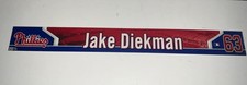 PHILLIES~2013 Jake Diekman AUTHENTIC LOCKER ROOM PLATE SGA
