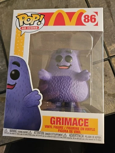Funko Pop! Vinyl Grimace McDonald's Ad Icons #86 Collectible Figure