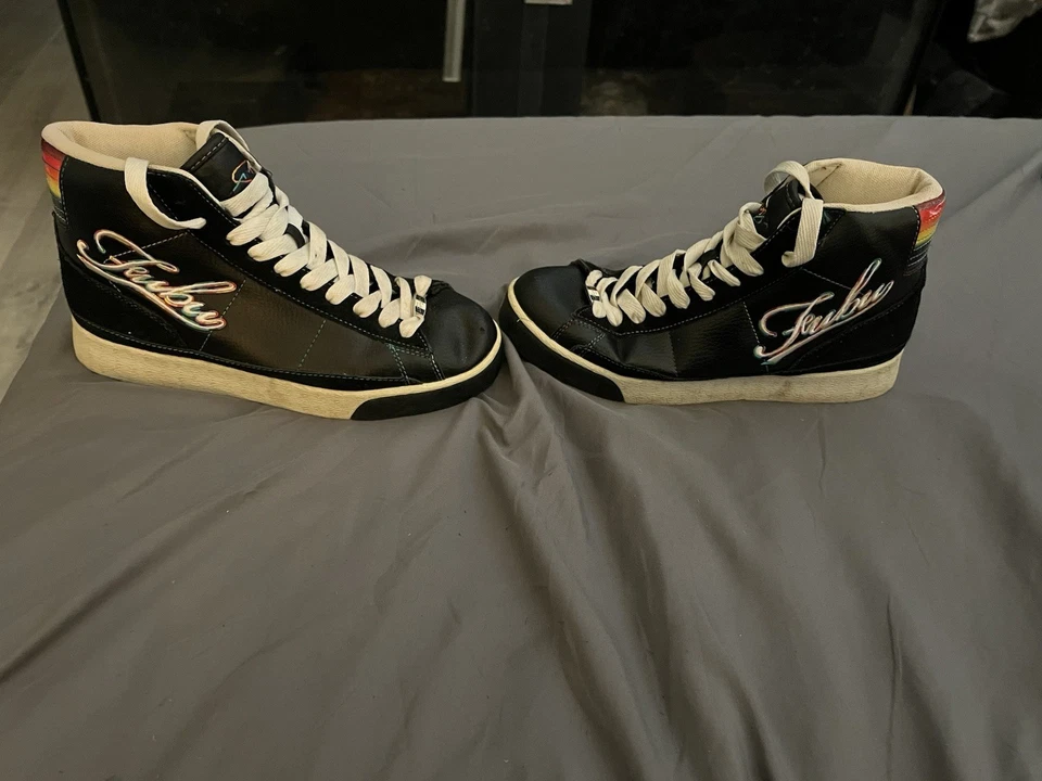 Zapatillas altas Y2K Vintage Fubu para mujer talla 7,5 Foto 3 de 4