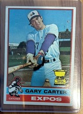 1976 Topps - Gary Carter #441 Montreal Expos trading card All-Star Rookie