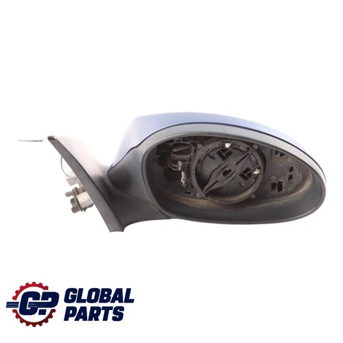 Wing Mirror Door BMW E92 E93 Right O/S Outside Montegoblau Metallic Blue - A51