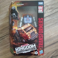 Transformers War for Cybertron Kingdom Deluxe Huffer Action Figure
