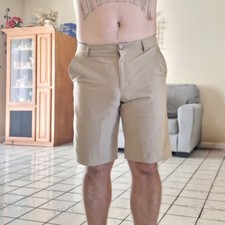 Adidas Ultimate 365 Men's Flat Front Performance Golf Shorts Size 30 Tan