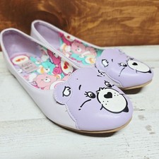 IRON FIST Care Bears Ballet Flats Women Size 7 Lavender Purple