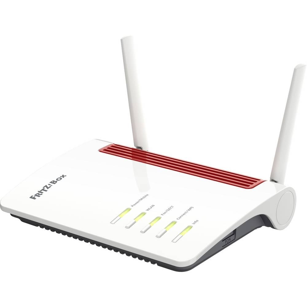 Routeur Wi-Fi 4G FRITZ! Box 6850 modem LTE intégré double bande contre les coupures réseau