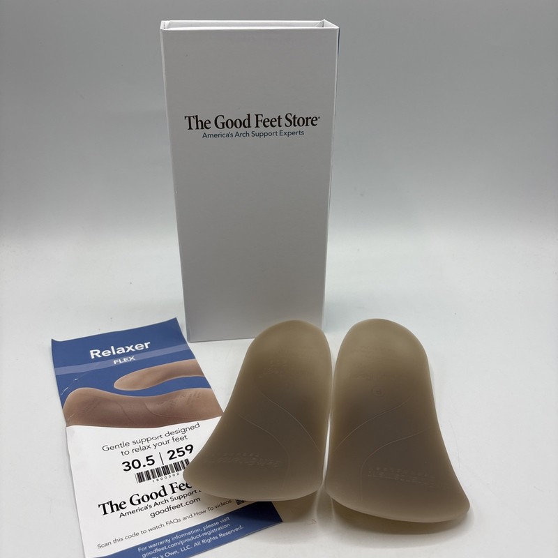 The Good Feet Store Arch Support Relaxer Flex 30.5 259 Orthotic Inserts (P)