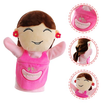 Cadeaux de Noël pour Enfants Peluches Souris Marionnettes à Doigt Jouet de Conte pour Enfants Poupées en Peluche Douces pour Jeu de Rôle et