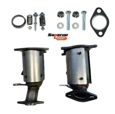 2007 - 2010 Ford Edge 3.5L Both Front & Rear Exhaust Catalytic Converters