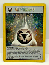 Metal Energy Holo Rare w/ Swirl - Neo Genesis 19/111 - Vintage Pokemon Card