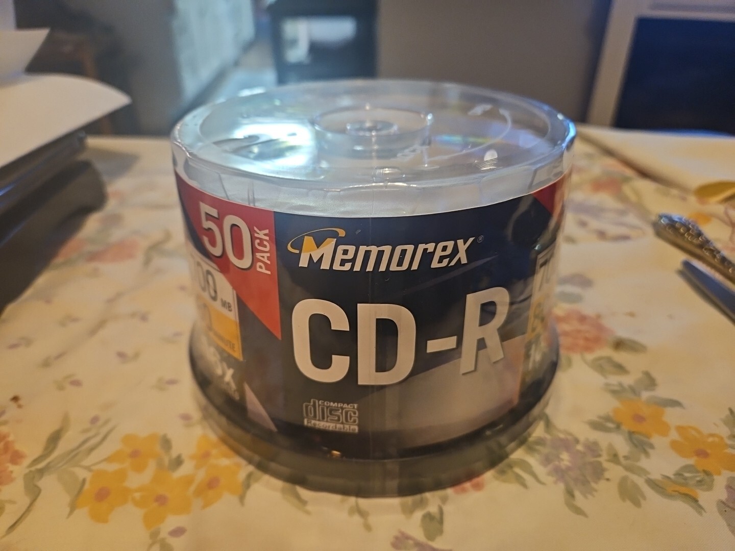 Brand New Sealed | MEMOREX Music CD-R 50 Pack Blank CDS | 48X 700MB 80 Minutes