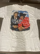 1990's Vintage New Brooks and Dunn T Shirt Size XL White Made in USA