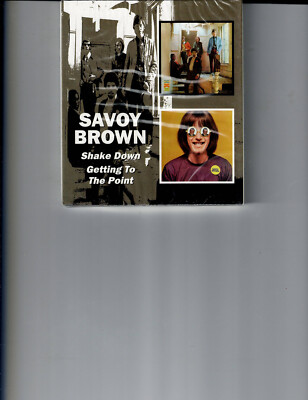 SAVOY BROWN - SHAKE DOWN/GETTING TO THE POINT (CD 2005)  NEW  *20 TRACKS*